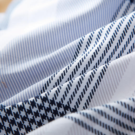 恒源祥TBK2018蓝调空间四件套2米100%棉 商品图7