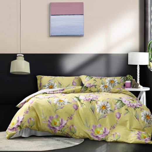 水星家纺长绒棉抗菌四件套 – 宇希 商品图0