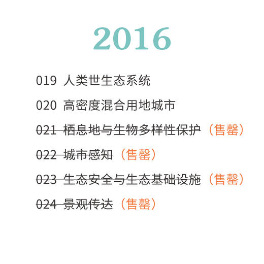 2016年《景观设计学》全年【共2期】 商品图0