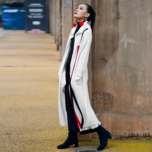 十四州羊毛混纺长外套  现货 商品图1