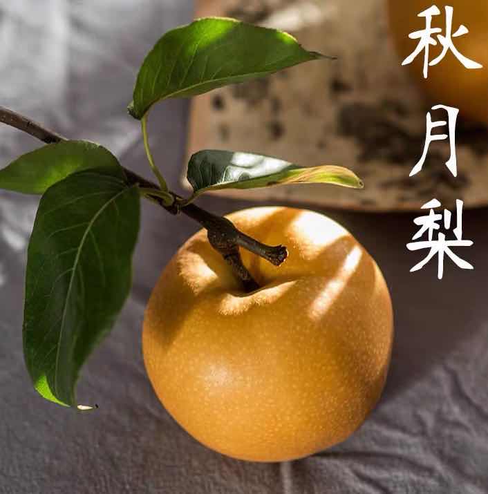周四取货：【莱阳秋月梨】一份5斤左右，口感细腻！  水份超足！