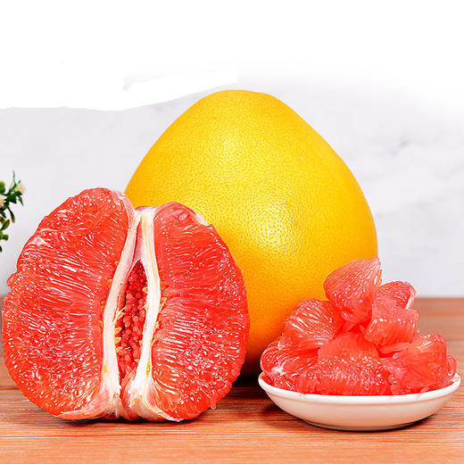 福建平和管溪红心柚子红肉蜜柚新鲜水果大果包邮10斤应当季甜红柚