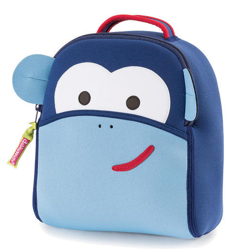 美国dabbawalla瓦拉包男女儿童防走失包牵引绳迷你双肩书包1-4岁 商品图4