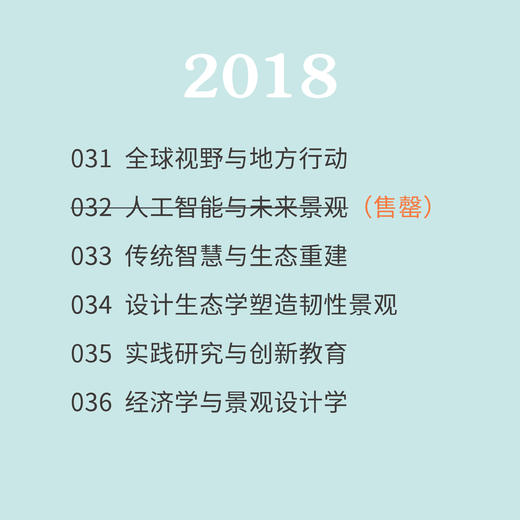 2018年《景观设计学》全年【共5期】 商品图0