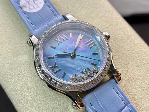 YF 萧邦HAPPY DIAMONDS 快乐钻
表盘30mm 36mm 有五颗 七颗水钻设计 
搭配2892机械机芯
简约大气中带女人味 商品图13