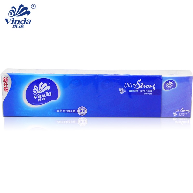 维达超韧小包纸巾12包迷你卫生纸方巾四层无香面纸卫生手帕纸