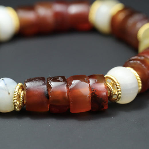 “星河皓月”西玛+萤石手串 商品图5