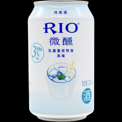 锐澳rio组合装鸡尾酒乳酸菌伏特加8罐玫瑰荔枝白兰地8罐白桃白兰地8罐