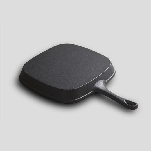 铸铁牛排煎锅24cm  煎牛扒专用锅无涂层烤肉电磁炉通用 商品图1