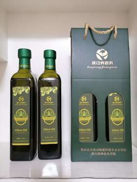 【郧西特产】初榨橄榄油500mL*2瓶