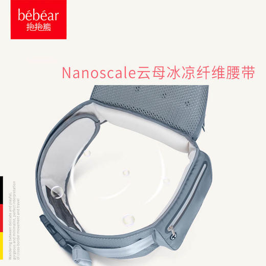 抱抱熊bebear腰凳坐婴儿多功能背带AX19 商品图1