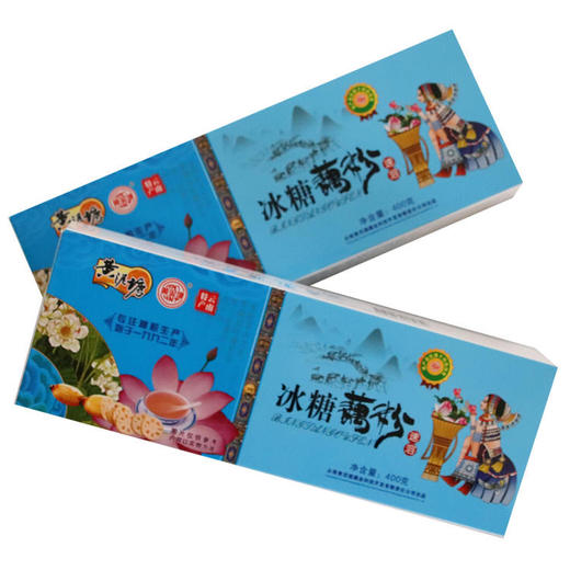 【一座保山】保山隆阳 冰糖藕粉 16袋*25g/盒 商品图0