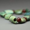 高古绿松石+汉代红玛瑙手串 商品缩略图4