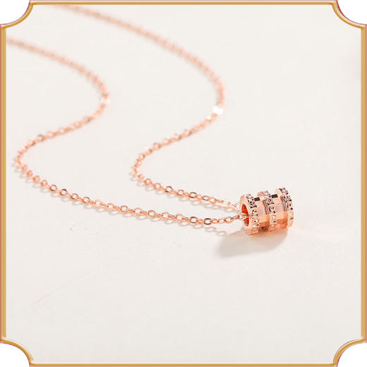 S925纯银小蛮腰项链吊坠时尚潮网红ins简约锁骨套链 商品图2