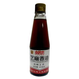 【批发】思盼南磨坊芝麻香油418ml/瓶