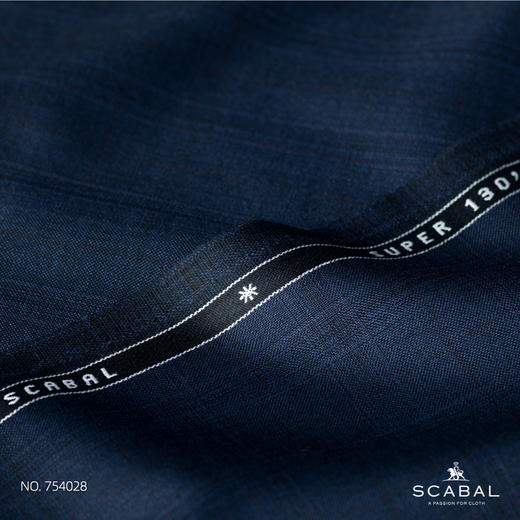 「爱好者直选44款上册」Scabal Eton 伊顿 Super 130's 澳洲美丽诺羊毛全麻衬套装 商品图1