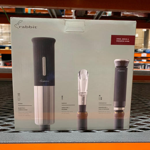 🍷品质生活！Rabbit 智能红酒开瓶器礼盒 商品图9