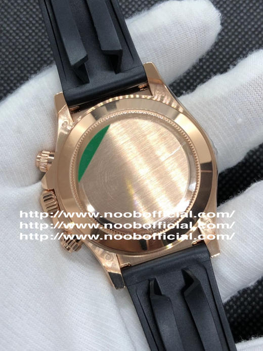 NOOB official➕劳力士迪通拿系列，巧克力胶带款。40mm直径！4130一体机芯无甲板✔️n厂出品，搭配专柜正品一致的4130一体机芯 整表基于正品original原版开模的 Copy版本❕ 商品图9