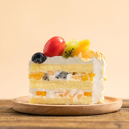 真材实料，全心全意蛋糕，扁桃仁与鲜果的碰撞，芒香四溢犹如阳光之吻，（南京幸福西饼蛋糕zj） 商品图4