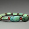 高古绿松石+汉代红玛瑙手串 商品缩略图1