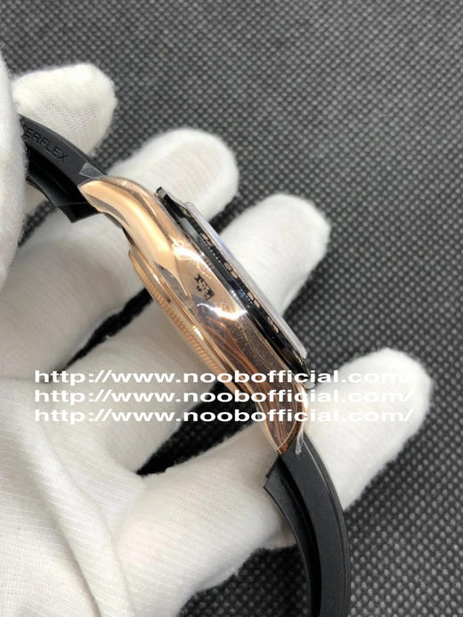 NOOB official➕劳力士迪通拿系列，巧克力胶带款。40mm直径！4130一体机芯无甲板✔️n厂出品，搭配专柜正品一致的4130一体机芯 整表基于正品original原版开模的 Copy版本❕ 商品图5