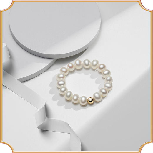 Au750珍珠戒指复古百搭 商品图2