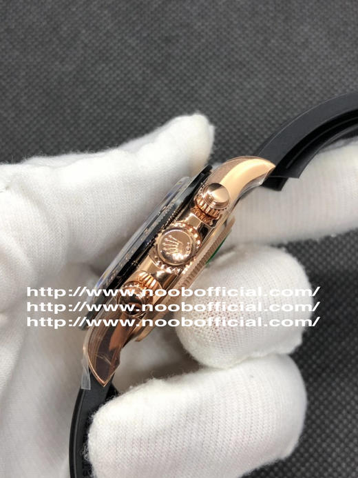 NOOB official➕劳力士迪通拿系列，巧克力胶带款。40mm直径！4130一体机芯无甲板✔️n厂出品，搭配专柜正品一致的4130一体机芯 整表基于正品original原版开模的 Copy版本❕ 商品图4