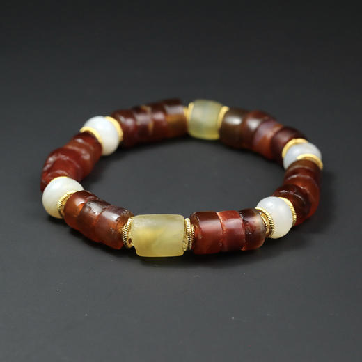 “星河皓月”西玛+萤石手串 商品图0