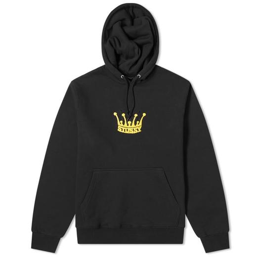 stu*sy 美线精品！STU CHENILLE CROWN HOOD  皇冠系列  3色连帽卫衣  WY389 商品图1