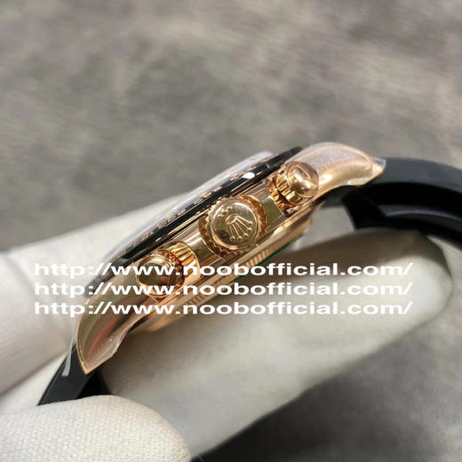 NOOB official➕劳力士迪通拿系列，巧克力胶带款。40mm直径！4130一体机芯无甲板✔️n厂出品，搭配专柜正品一致的4130一体机芯 整表基于正品original原版开模的 Copy版本❕ 商品图13