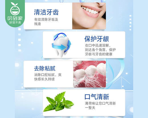 花王防蛀亮白牙膏-清爽薄荷*2支（165g/支） 商品图3