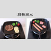 铸铁牛排煎锅24cm  煎牛扒专用锅无涂层烤肉电磁炉通用 商品缩略图3