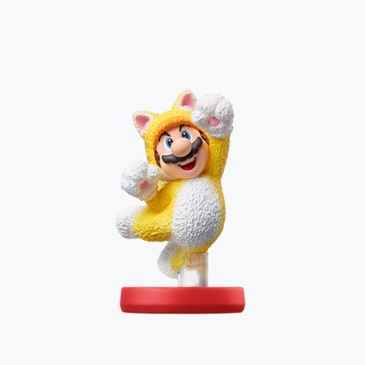 amiibo狸猫马里奥狸猫桃花公主