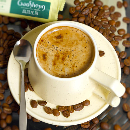 【一座保山】保山隆阳 三合一卡布奇诺咖啡 700g/盒（14g/条*50条） 商品图2