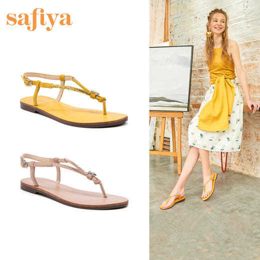 商场同款 | safiya索菲娅夏季仙女平底凉鞋SF92115068 商品图4