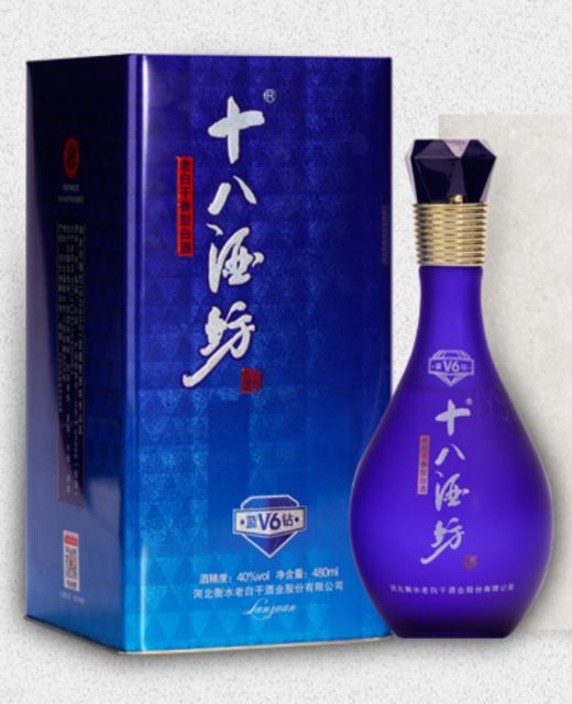 【十八酒坊】V6蓝钻40度480ml 商品图0