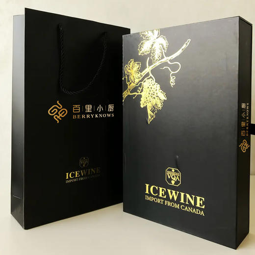 单拍不发货|加拿大冰酒 法国红酒礼盒 手提袋 可放两瓶 送礼选购|百里居 商品图0