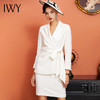 IWY/白色长袖西装半裙套装CS922 商品缩略图4