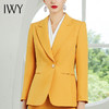 IWY/黄色蓝色长袖西装长裤套装CP8310-Y 商品缩略图4