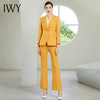 IWY/黄色蓝色长袖西装长裤套装CP8310-Y 商品缩略图5