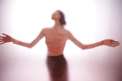 HIDEMI  “我们做印花”弹力收身打底上衣 商品图0