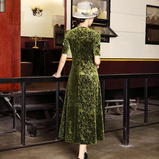 DLQ-A2689轻奢名媛气质设计感连衣裙 商品图1