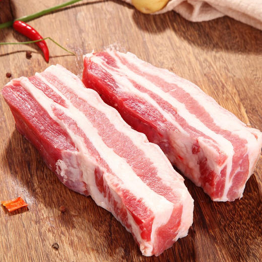 方欣精品五花肉1.5斤/盒 商品图0