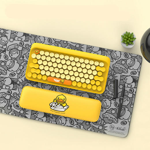 小黄鸭B.Duck蓝牙机械键盘鼠标JQR 商品图2