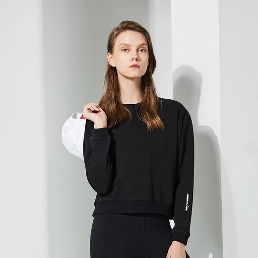 【断码捡漏】 -卡益长袖卫衣T恤KH03550女士瑜伽服健身服 商品图2