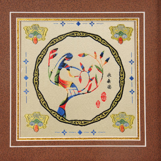 蜀锦画框-采桑 商品图4