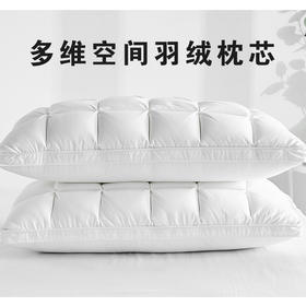 羽绒枕95白鹅绒枕头家用枕芯100支全棉LQ005-3XL-B-ZX