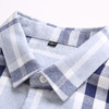 YvesFigarau伊夫·费嘉罗秋冬新款100%棉商务休闲格纹舒适透气长袖衬衫902362 商品缩略图3
