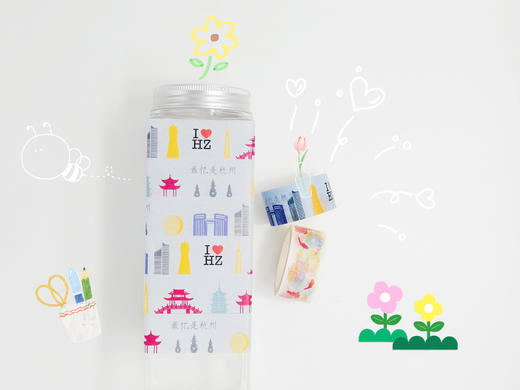 手账必备和纸胶带印象城市 商品图3