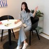 时尚潮流，舒适气质优雅个性显廋套装（配腰带）HR-QXG8010 商品缩略图3
